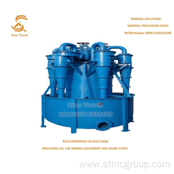 Cyclone Separator for the mineral processing process